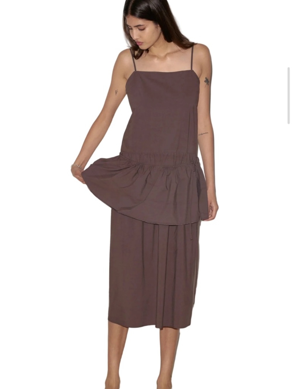 Deiji studios peplum dress